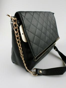 Nicole Brown - schöne Damen Handtasche in schwarz